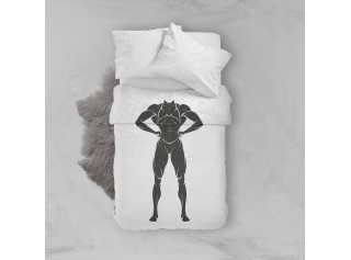 Комплект постельного белья «Фитнес девушка»