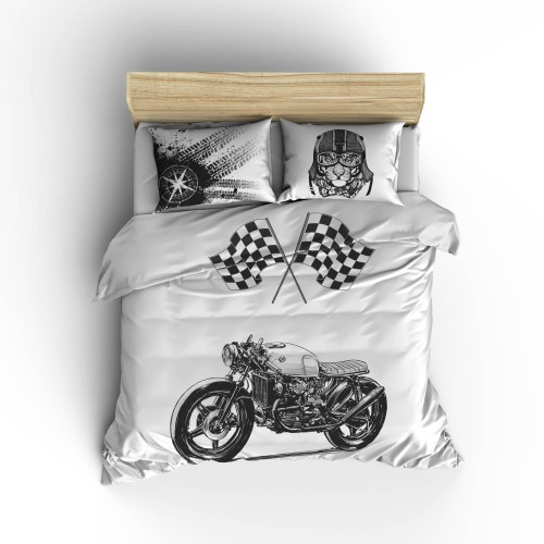 Комплект постельного белья «Мотоцикл-Байк» 006