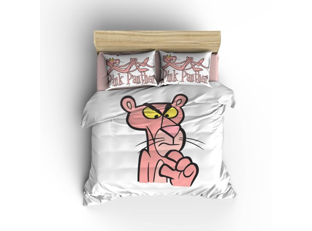 Комплект постельного белья «Розовая пантера»