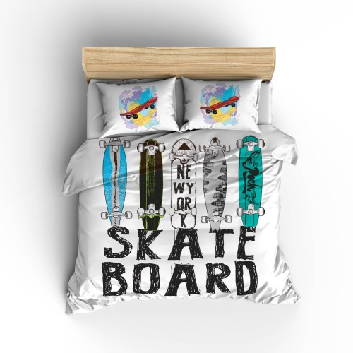 Комплект постельного белья «Скейтборд» 109