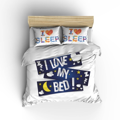 Комплект постельного белья «Я люблю спать» 112