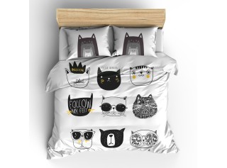 Комплект постельного белья «Крейзи Коты»