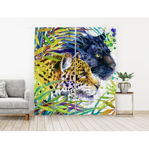 Комплект штор «Леопарды» Leopardi