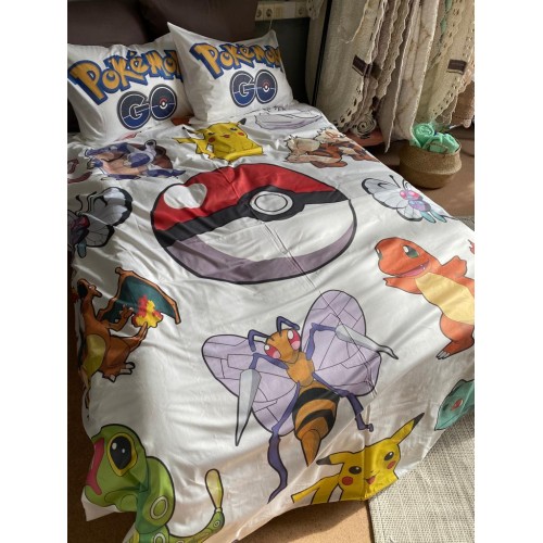 Комплект постельного белья «Покемоны» 100
