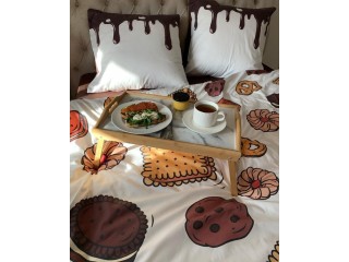 Комплект постельного белья «Шоколадное печенье» 007