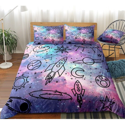 Комплект постельного белья «Космические сны» 1032237