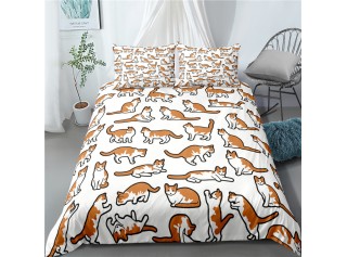 Комплект постельного белья «Рыжий кот»