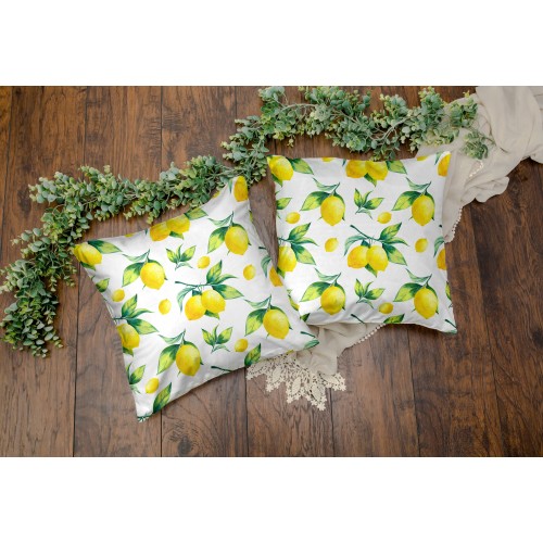 Декоративные наволочки «Лимоны» 1032193