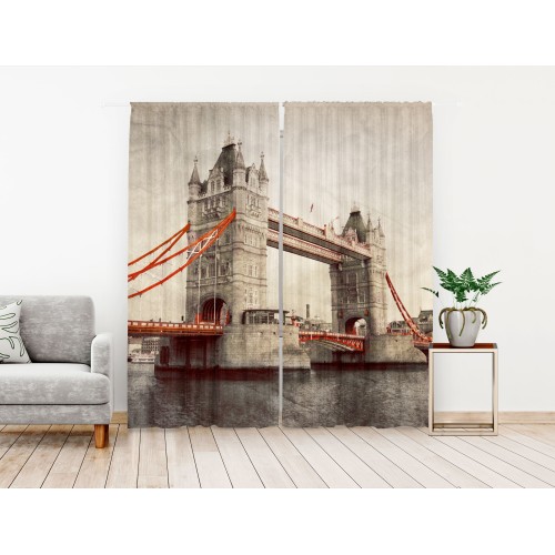 Комплект штор «Лондонский мост» Ш419