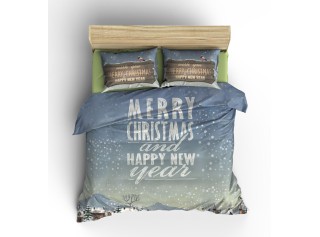 Комплект постельного белья «Новогодняя открытка»