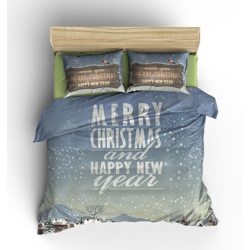 Комплект постельного белья «Новогодняя открытка» 792